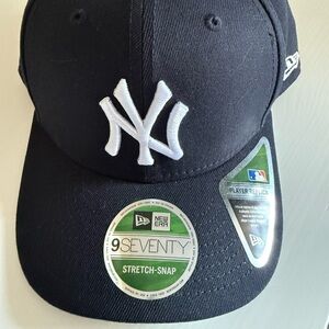 New Era Navy Cap with White Emblem